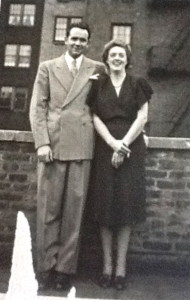 Gail's parents in New York in the 1930's