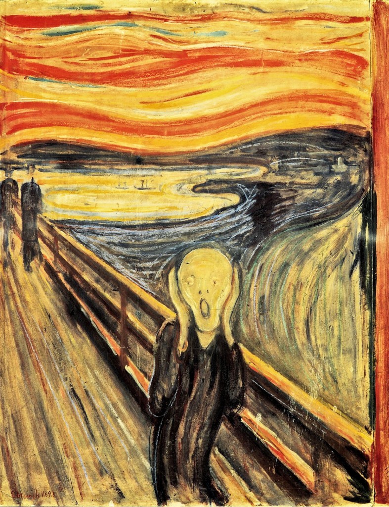 Edvard Munch painting, The Scream