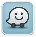 Waze app icon. Traveling with kids Trueheartgal