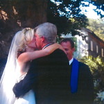 Kiss at our wedding ceremony. Annabel-Vineyard, Sonoma, Sonoma-wedding, Wine-Country-Wedding, How-to-find-the-right-guy, Trueheartgal
