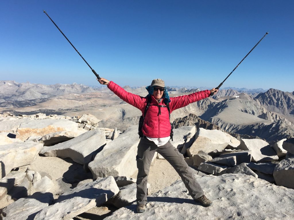At the summit of Mt. Whitney. Mount Whitney. 